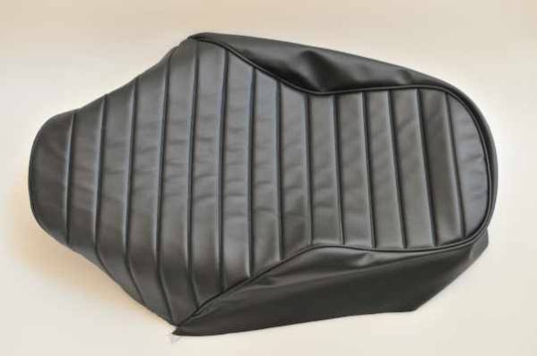 縫製済 ダエグ 防水タックロール シート カバー レザー 表皮 ZRX1200R ZRX1100 seat leather waterproof tuckroll cover DAEG ZRX1200S_画像1