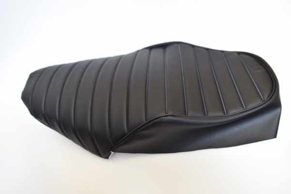 縫製済 CB1100 SC65 防水タックロール シート 表皮 レザー 生地 3D縫製 honda seat cover tuckroll vinyl leather materia_画像1