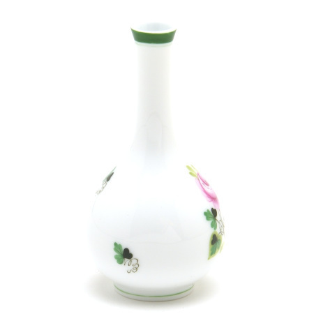 ヘレンド(Herend) ミニ花瓶(07100) 花器 ウィーンのバラ 一輪挿し