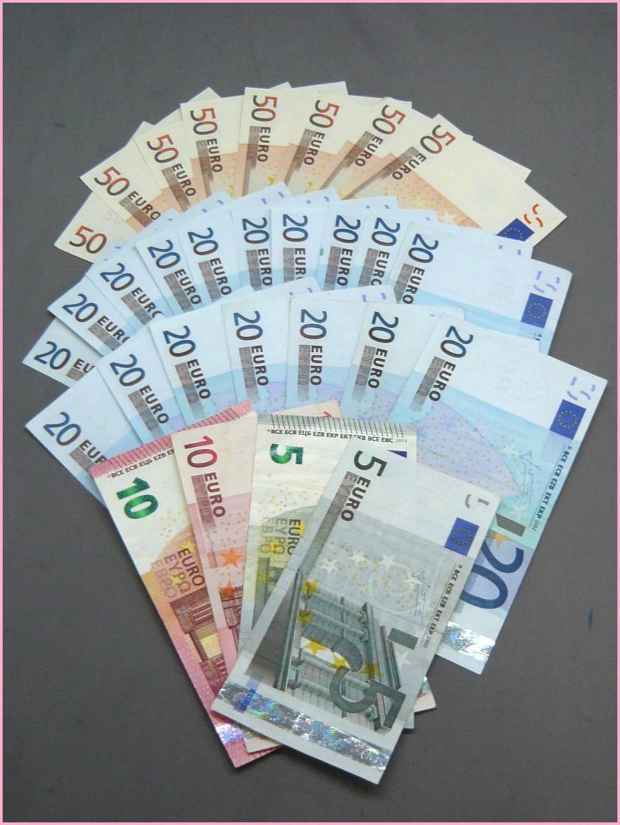 最高級 ユーロ 旧紙幣 770ユーロ 分 Eur 札 外貨 Eu 紙幣 貨幣 アンティーク コレクション 49 543 Campusvirtual Conred Gob Gt