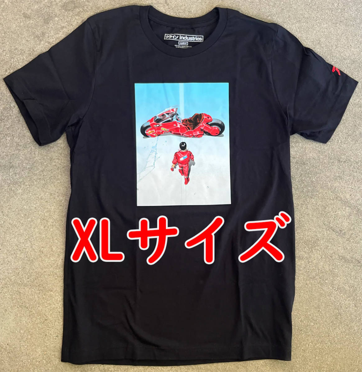 新品XL kaneda t-shirt BLACK 黒 Hook-Ups 金田akiraアキラ ジェルミ