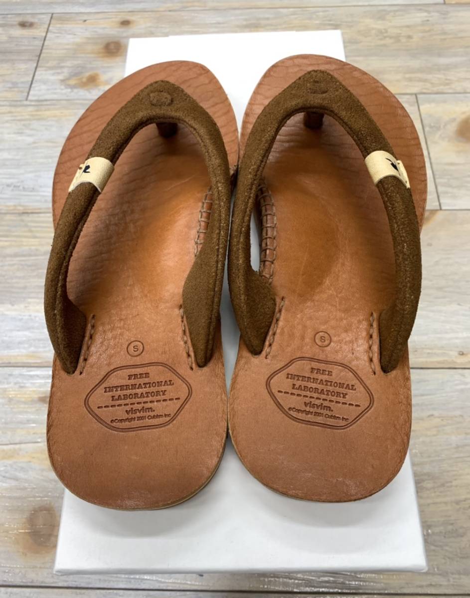 世界有名な SANDAL-FOLK LAMA visvim S サンダル レザー ビスビム 