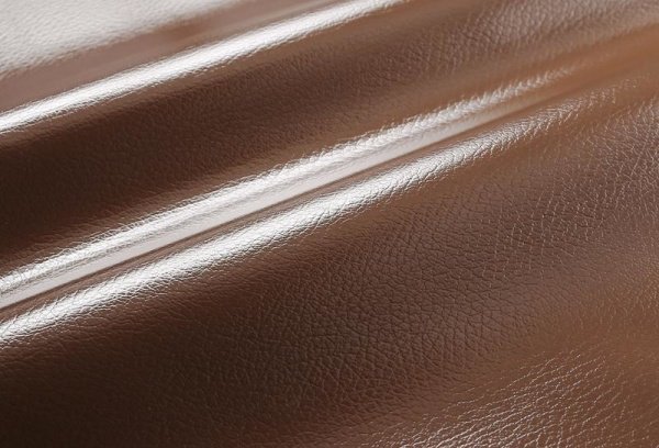 素敵な /国産 色-ダークブラウン 160×200cm ダイニングラグ 日本製 床暖房対応 フリーカット 水拭き可能 防汚 撥水 本革風 ラグ一般
