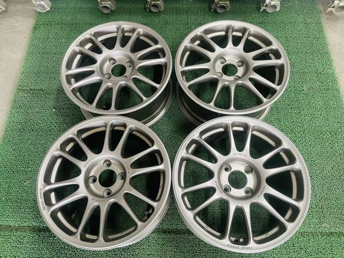 ☆激安☆FINAL SPEED GEAR-R A-TECH 16×7J +38 4H-100 4本セット www