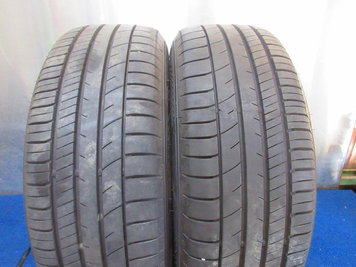 ★9分山★21年製★ グッドイヤー 215/60R16　社外ホイール 16×7J +35 5H-114.3 4本セット　B944　クラウン　アルファード_画像9