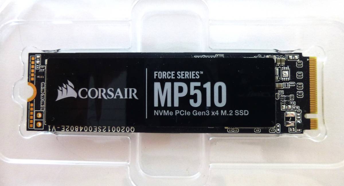 福袋セール】 CORSAIR M.2 SSD 480GB Force MP510 series Type2280 PCIe3.0×4 NVMe1.3 