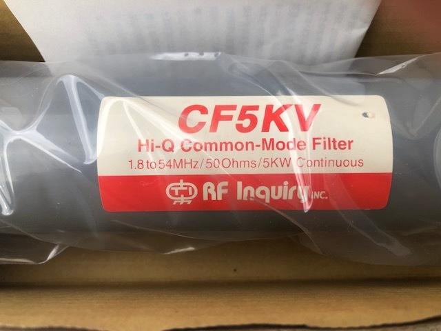 新品・未使用品】 RF Inquiry CF5KV コモンモード フィルター | mail