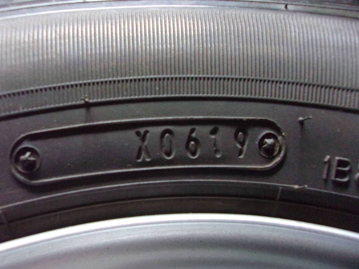 K-1291タイヤ屋145/80R12LT スズキＳＴホイル付き４本（3.5J 100 4穴 +43)⑰　　本州送料込み_画像4