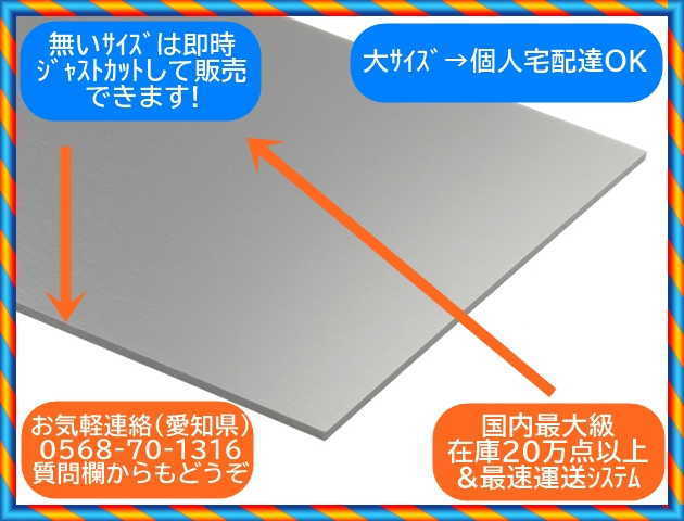 人気ブランドの新作 アルミ板:40x60x920 (厚x幅x長さmm)保護シート付 金属