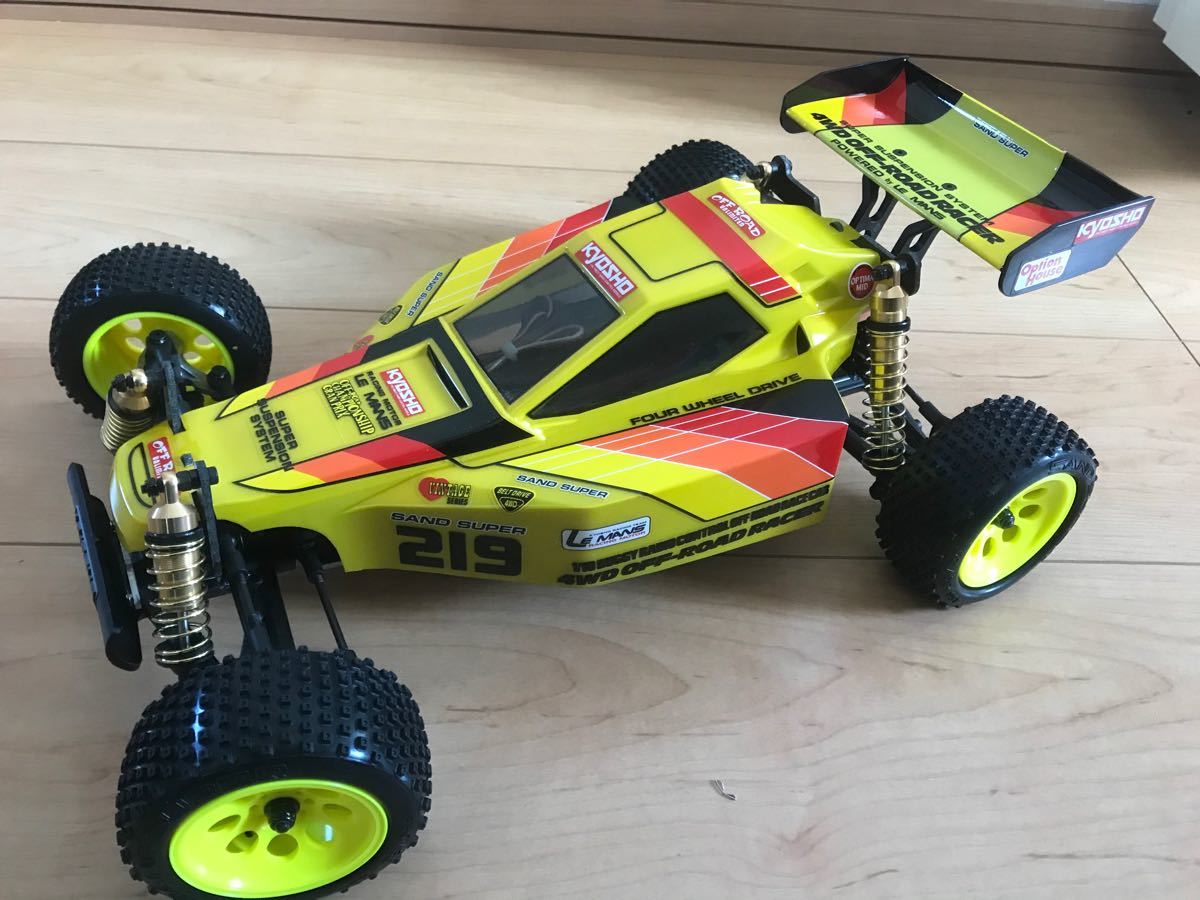 新品 】京商 ターボオプティマミッド風 ボディ・ウイング 2点 新品 】京商 ターボオプティマミッド風 ボディ・ウイング 2点
