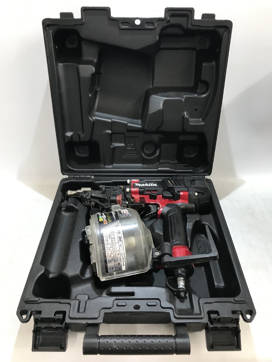 品】マキタ AN636H 65mm高圧エア釘打機 赤/ITH5539Y40EY www