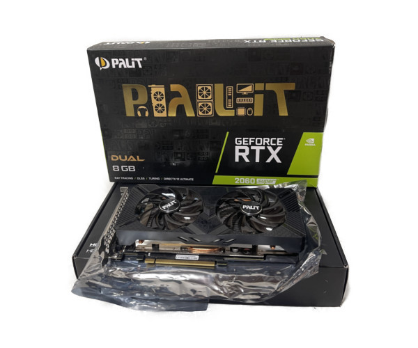 完動品 美品 Palit GeForce RTX 2060 SUPER グラフィックボード 6359