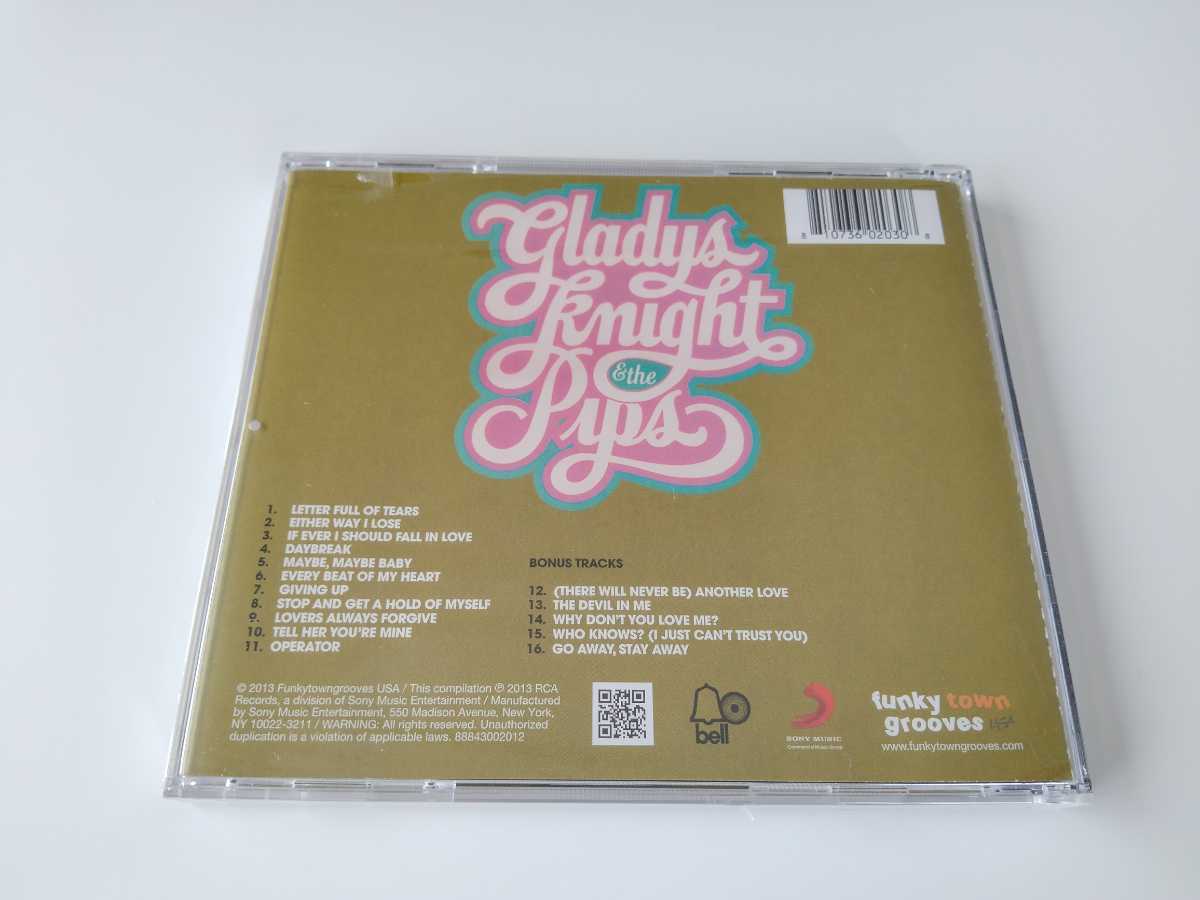 【2013年リマスター初CD化/未開封品】Gladys Knight & The Pips / In The Beginning+5 EXPANDED EDITION CD FUNKY TOWN GROOVES FTG341 _画像2