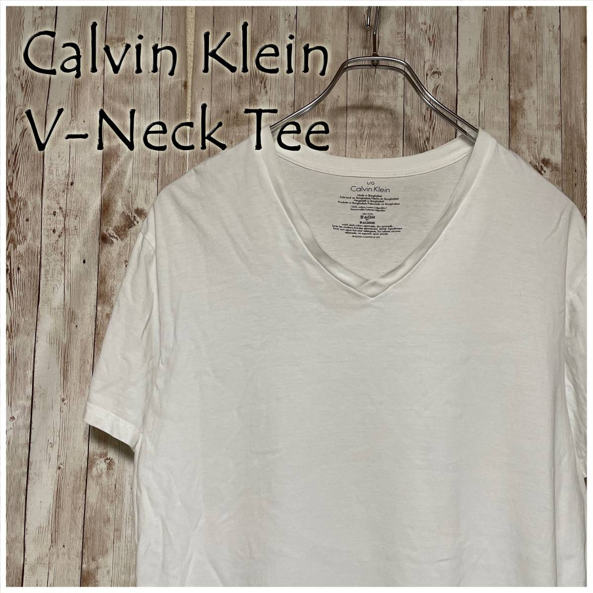 ★Calvin Klein Vネック半袖 Tシャツ カルバンクライン_画像1