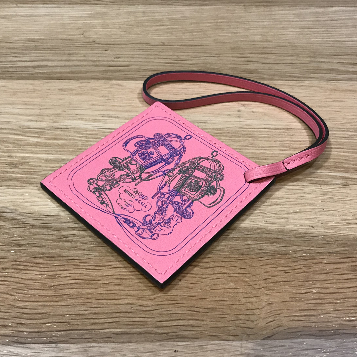 新品未使用】エルメス カレナノ バッグチャーム スイフト ブリッドドゥ