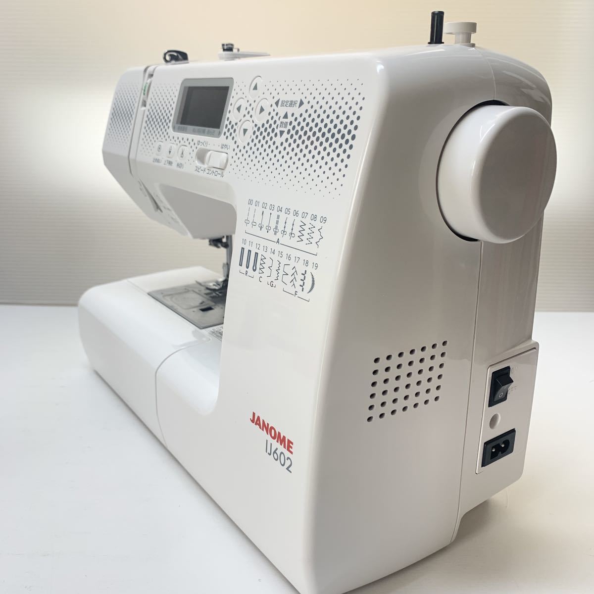 楽ギフ_包装】 未使用品 JANOME IJ602コンピューターミシン