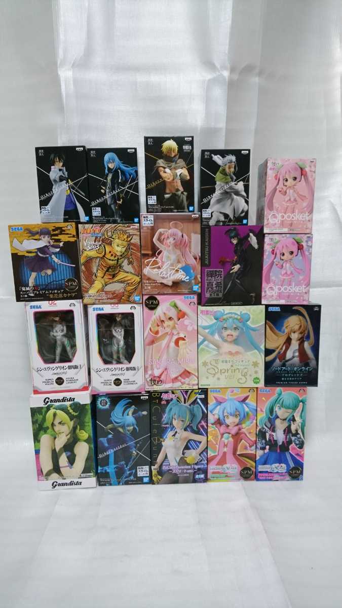 未開封 美少女 プライズ フィギュア まとめ売り体セット 呪術 鬼滅