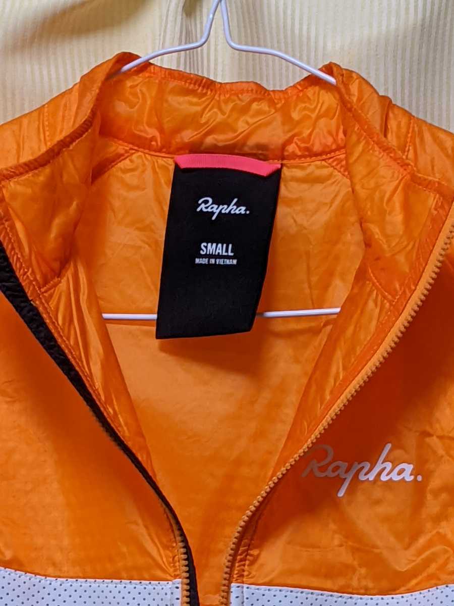 Rapha メンズ ブルべ インサレーティッド ジレ Sサイズ オレンジ