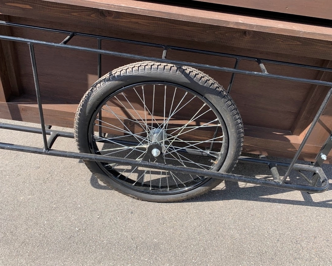 引取限定□リヤカー 屋台 移動販売/無人販売 引取限定□リヤカー 屋台 移動販売/無人販売