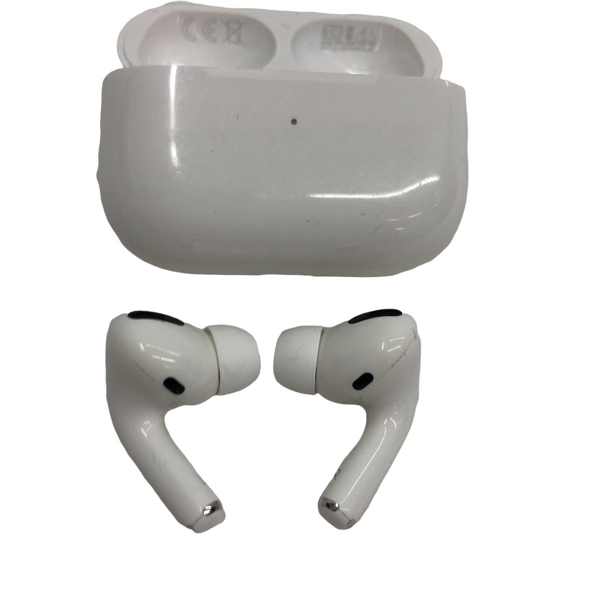 Apple(アップル) AirPods Pro with Wireless Charging Case ワイヤレスイヤホン MWP22J/A ホワイト 箱・充電ケーブル・イヤチップ完備/078_画像4
