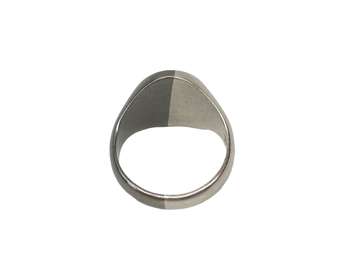 Maison Margiela (メゾンマルジェラ) oval ring ツートーン シグネット
