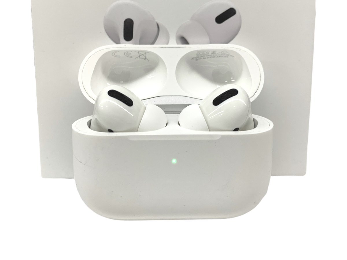 Apple(アップル) 2021 AirPods Pro MagSafe エアポッズ プロ 充電ケース付き ワイヤレスイヤホン MLWK3J/A ホワイト/025_画像1