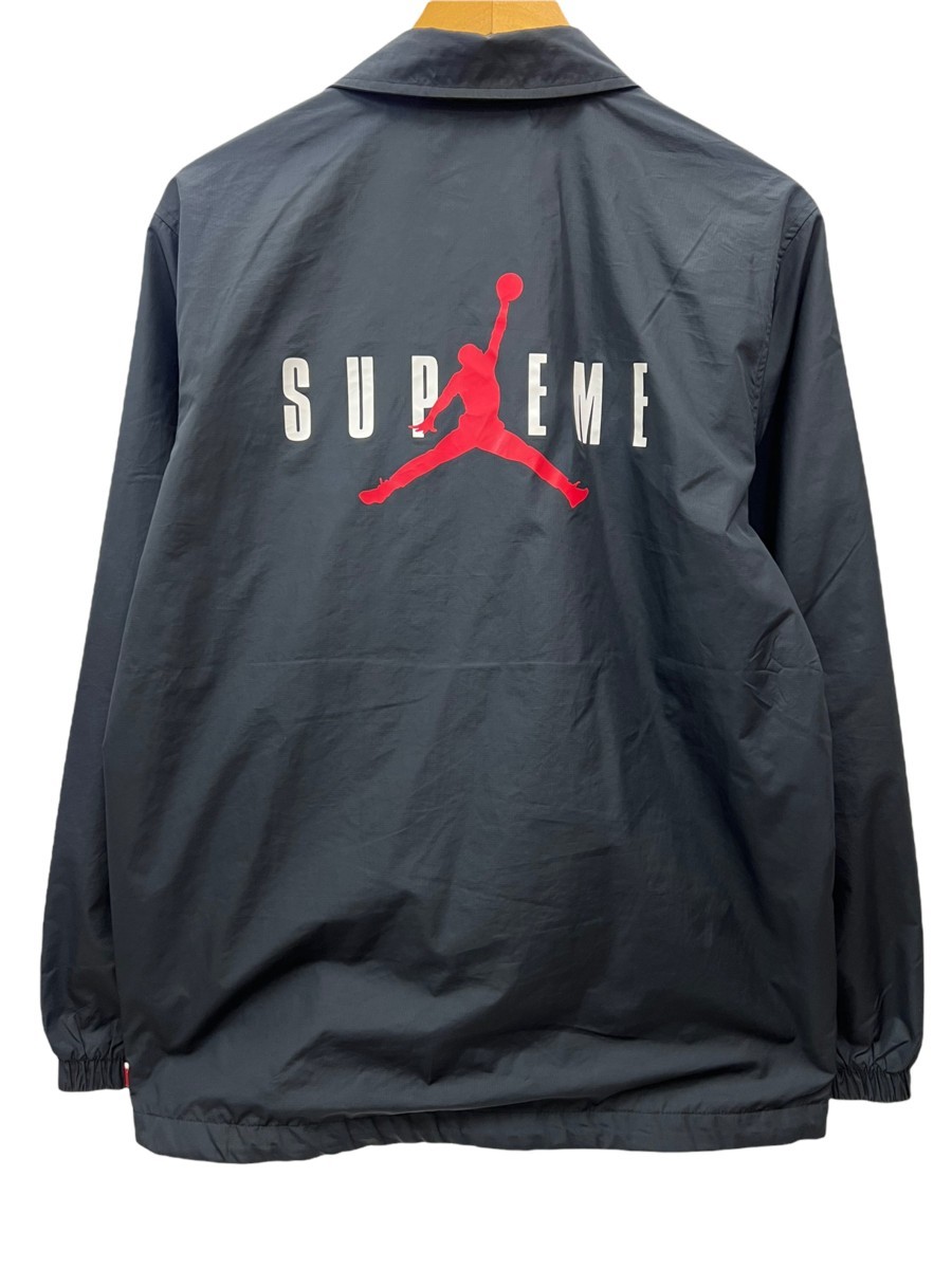 【楽天カード分割】 (シュプリーム)×NIKE Supreme 15AW (ナイキ) メンズ/027 黒 ブラック M コーチジャケット ジョーダン Jacket Coaches JORDAN ジャンパー、ブルゾン