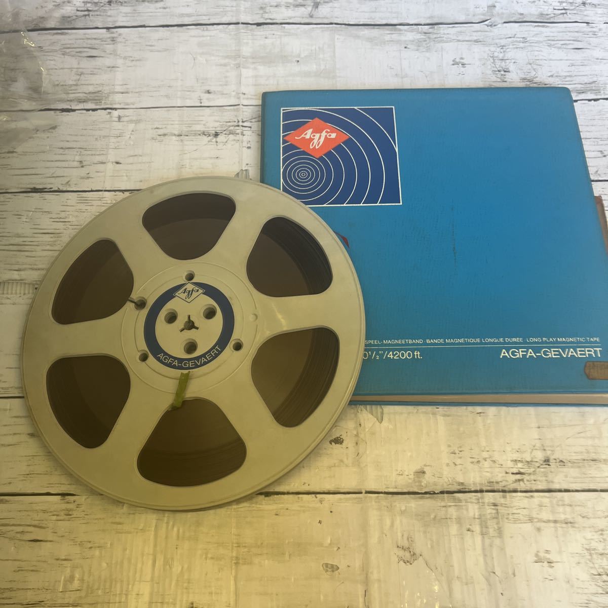 f254 2TR38cm【Agfa-Gevaert PE36】1/4”×4200ft Non-coated f254 2TR38cm【Agfa-Gevaert PE36】1/4”×4200ft Non-coated