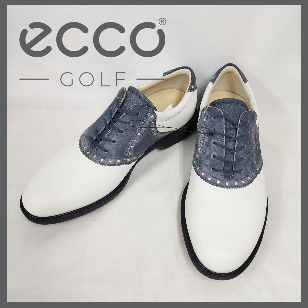 ○☆新品 未使用 ECCO GOLF TOUR HYBRID 定番ゴルフシューズ○○ | www
