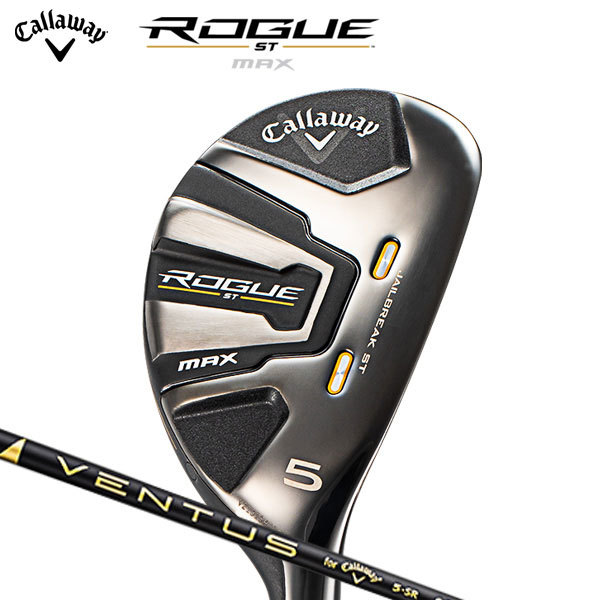 キャロウェイ【ROGUE ST MAX】4UT VENTUS 5 for Callaway(R)HC付き