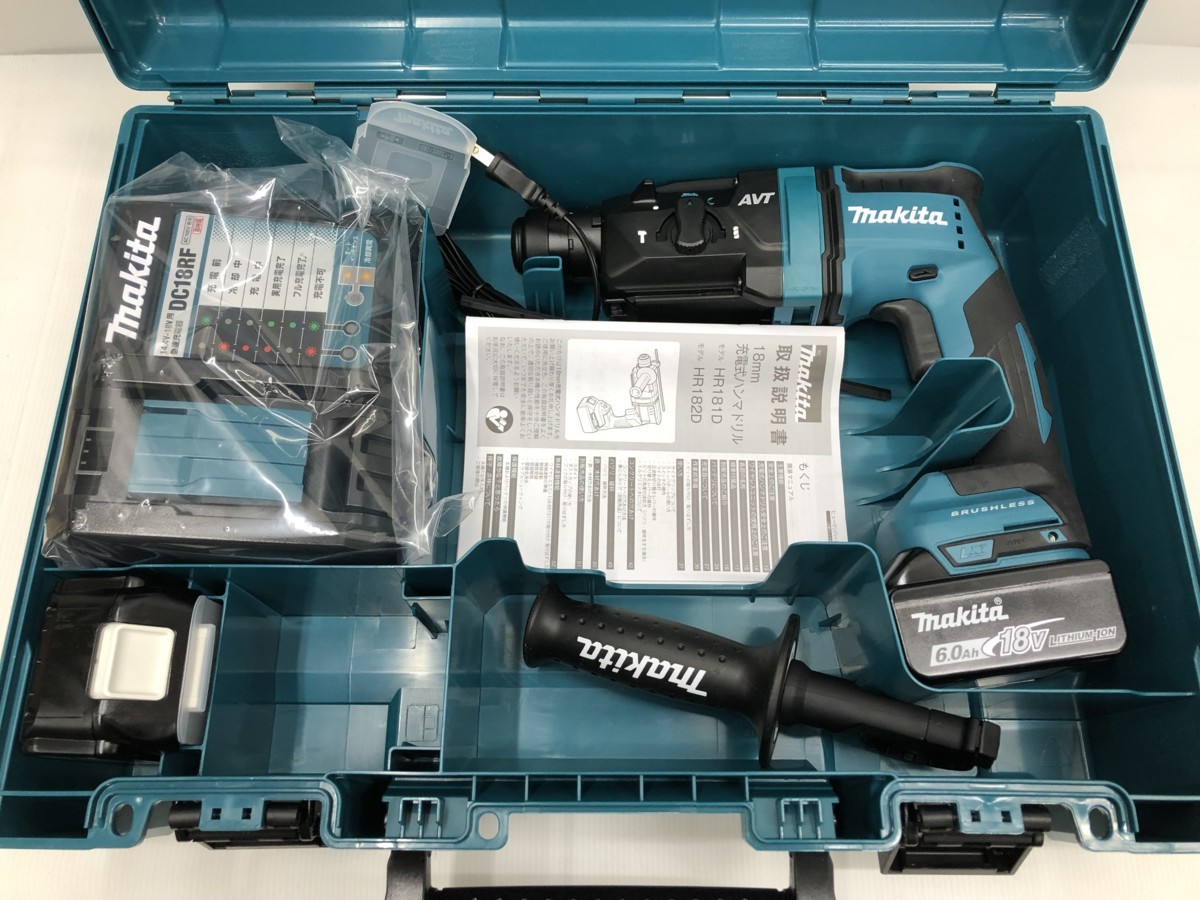 2022A/W新作送料無料 マキタ Makita 充電式ハンマドリル HR182DRGX
