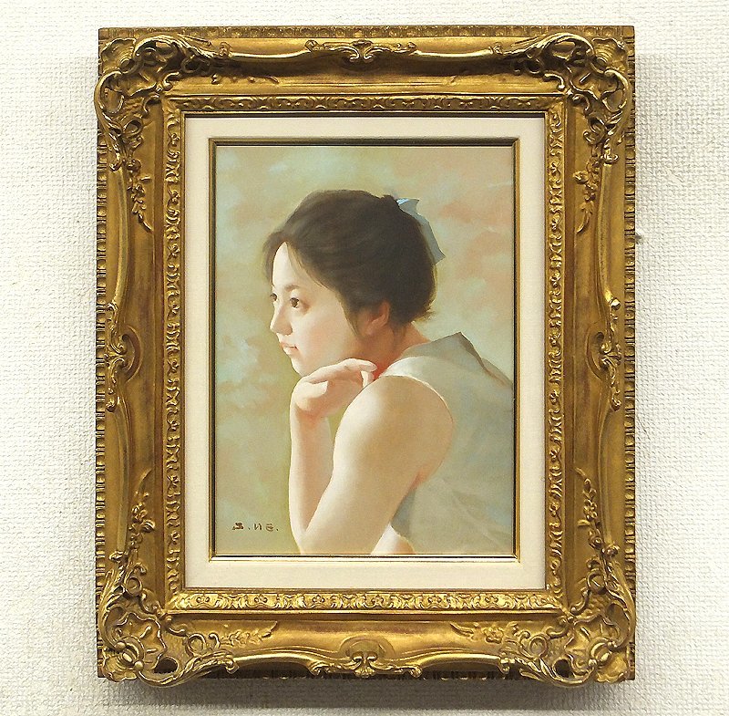 Yahoo!オークション - 【GLC】上尚司 「少女」 油彩4号 無所属 Yahoo!オークション - 【GLC】上尚司 「少女」 油彩4号 無所属