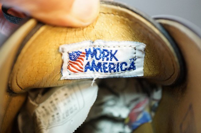 ○WORK AMERICA USPS チャッカーブーツ MADE IN USA_画像7