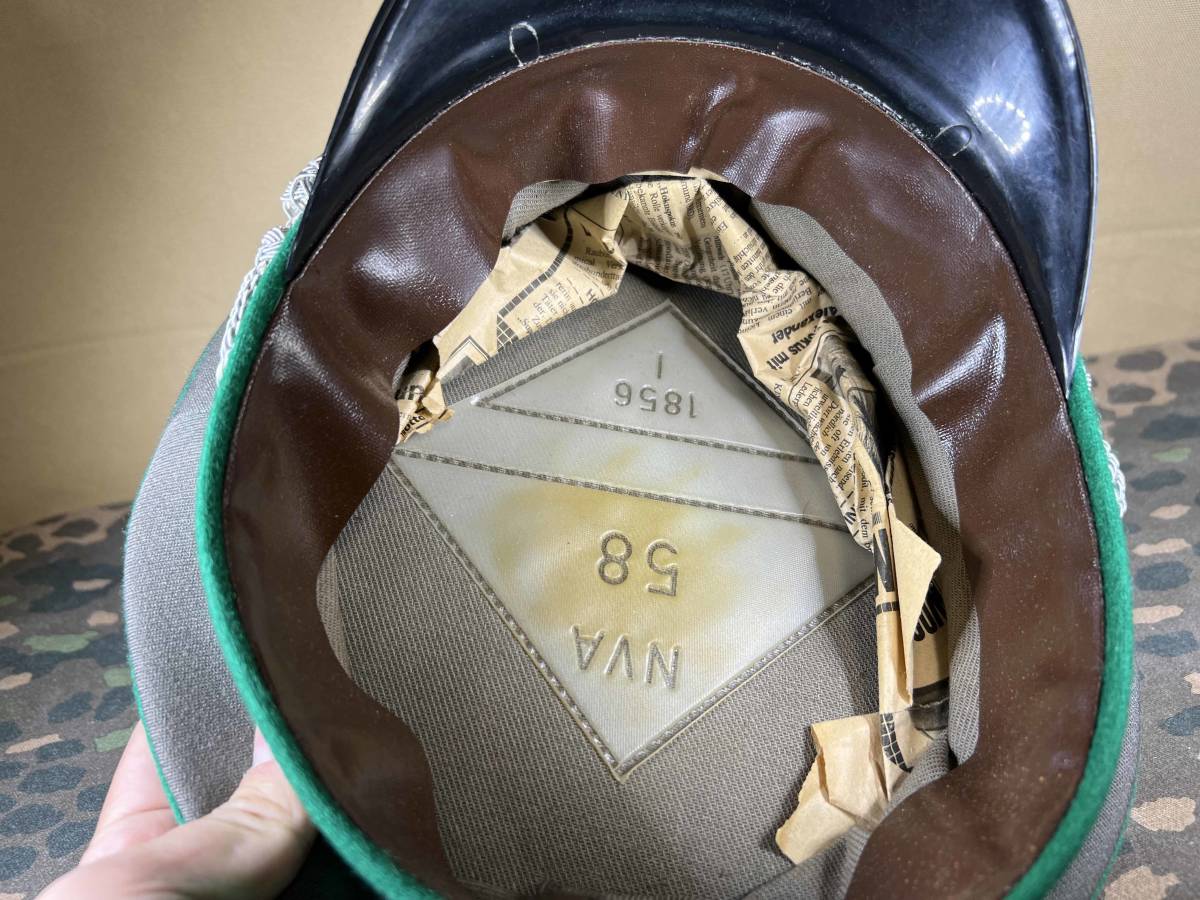 東ドイツ 東ドイツ軍 国境警備隊 Grenztruppen 将校 制帽 実物 品 放