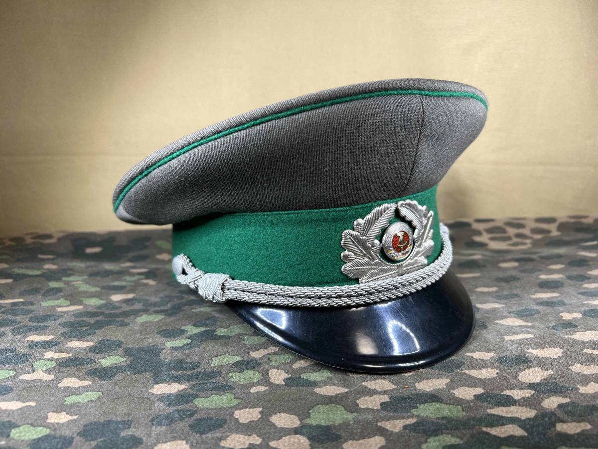 東ドイツ 東ドイツ軍 国境警備隊 Grenztruppen 将校 制帽 実物 品 放