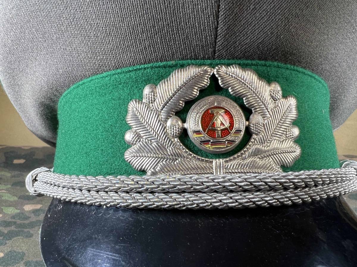 東ドイツ 東ドイツ軍 国境警備隊 Grenztruppen 将校 制帽 実物 品 放