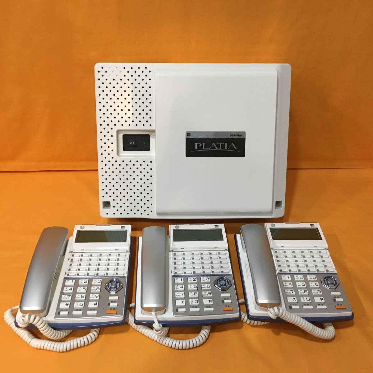 Saxa PLATIAII 主装置・電話機3台セット | signalstationpizza.com