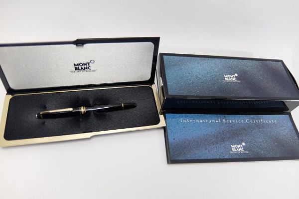 モンブラン Mont Blanc ボールペン キャップ式 ケース入り カード a
