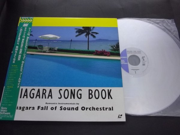 【LD】Niagara Fall Of Sound Orchestral Niagara Song Book 大滝詠一 レーザーディスク_画像7