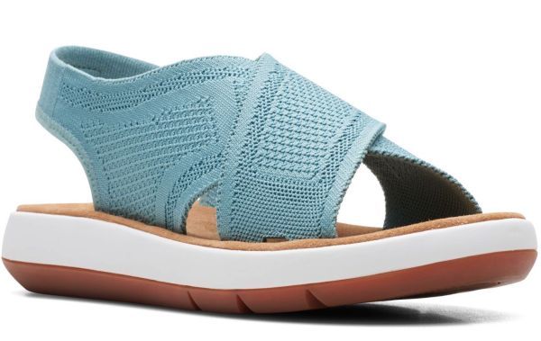 100%正規品 送料無料 Clarks AAA71 パンプス ヒール ビーサン スポサン