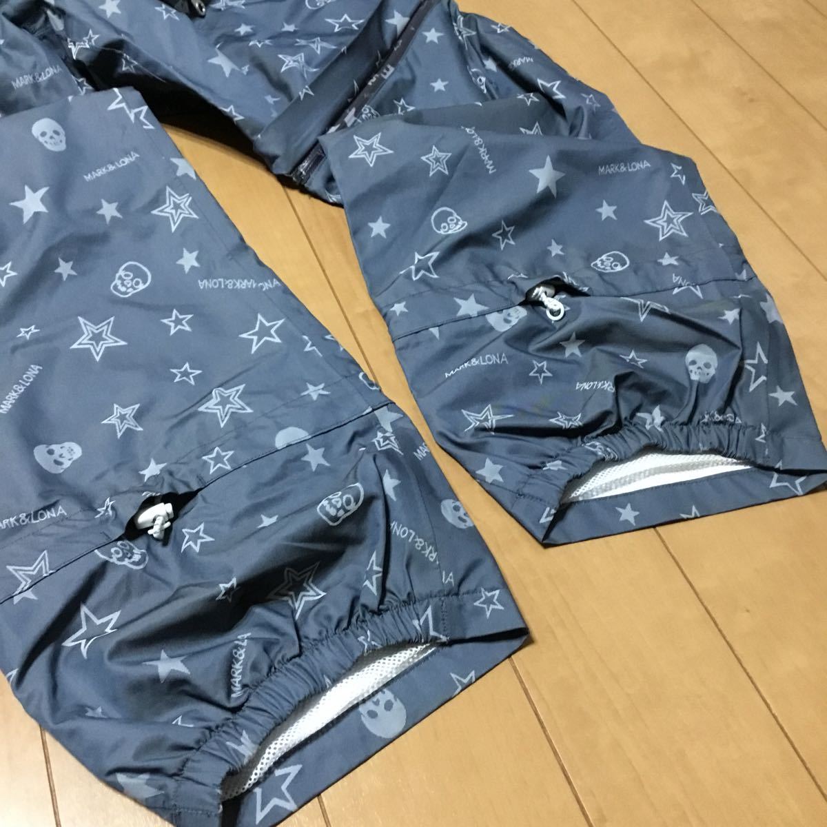 マーク&ロナ MARK&LONA レインウェア 上下セットアップ 半袖