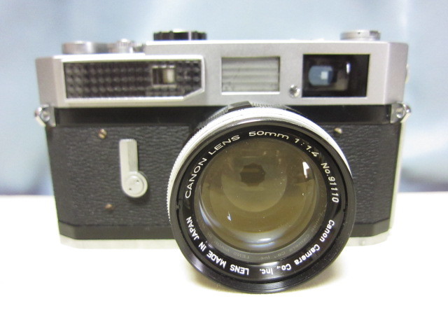Canon MODEL 7 LENS 50mm 1:1.4 レンジファインダー フィルムカメラ