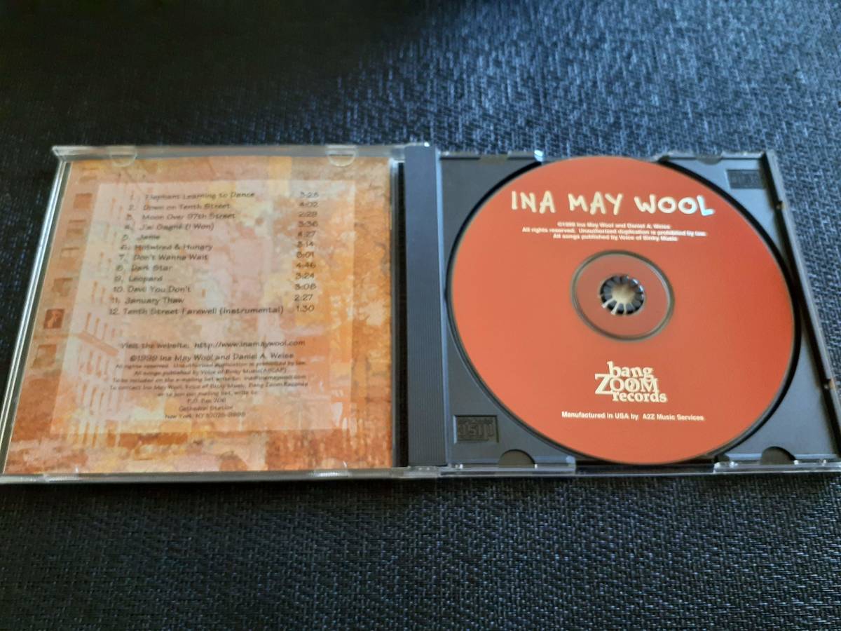 J6152【CD】Ina May Wool / Moon Over 97th Street_画像2