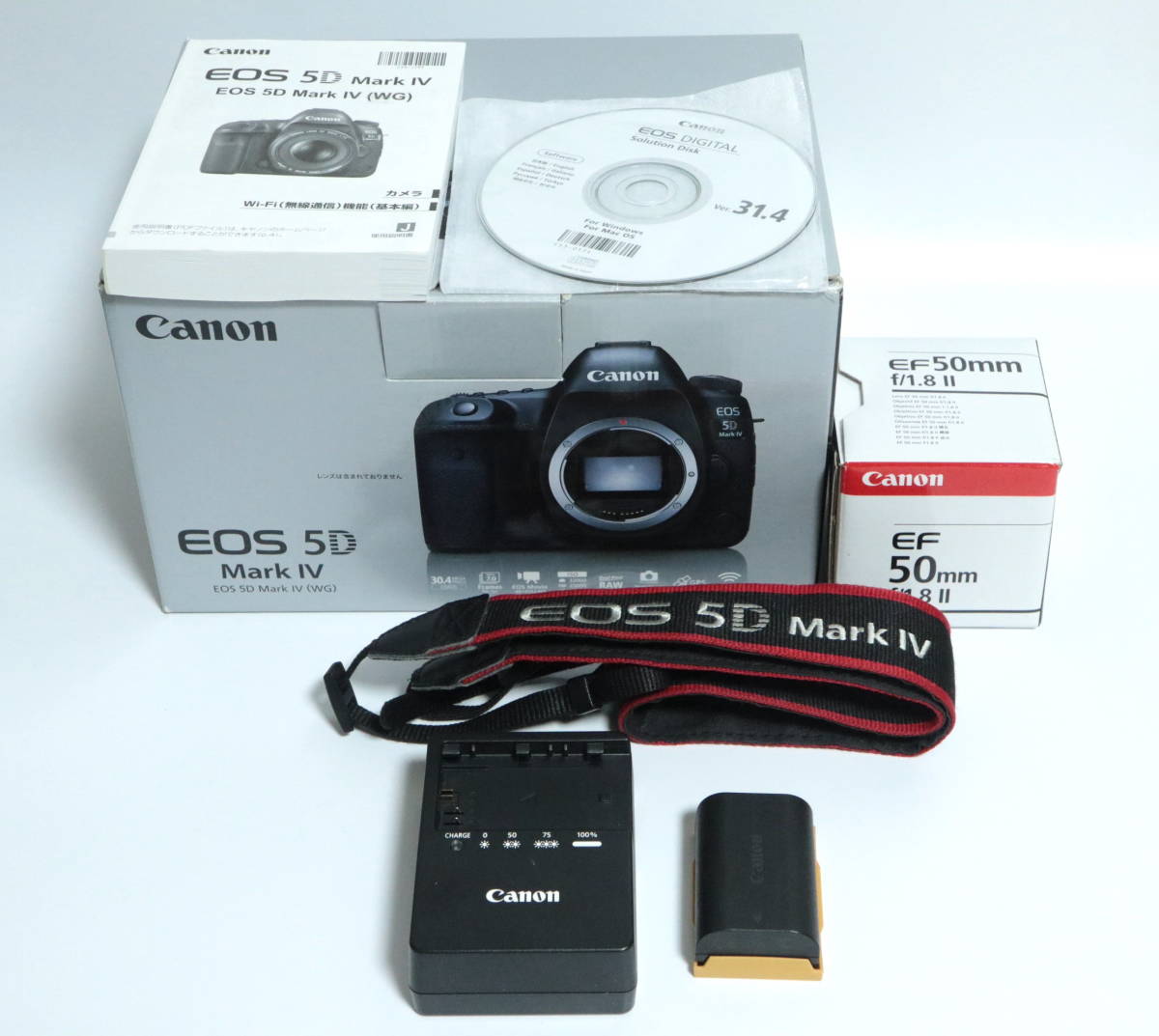 保証付き☆キヤノン Canon EOS 5D Mark IVトリプルレンズセット カメラ