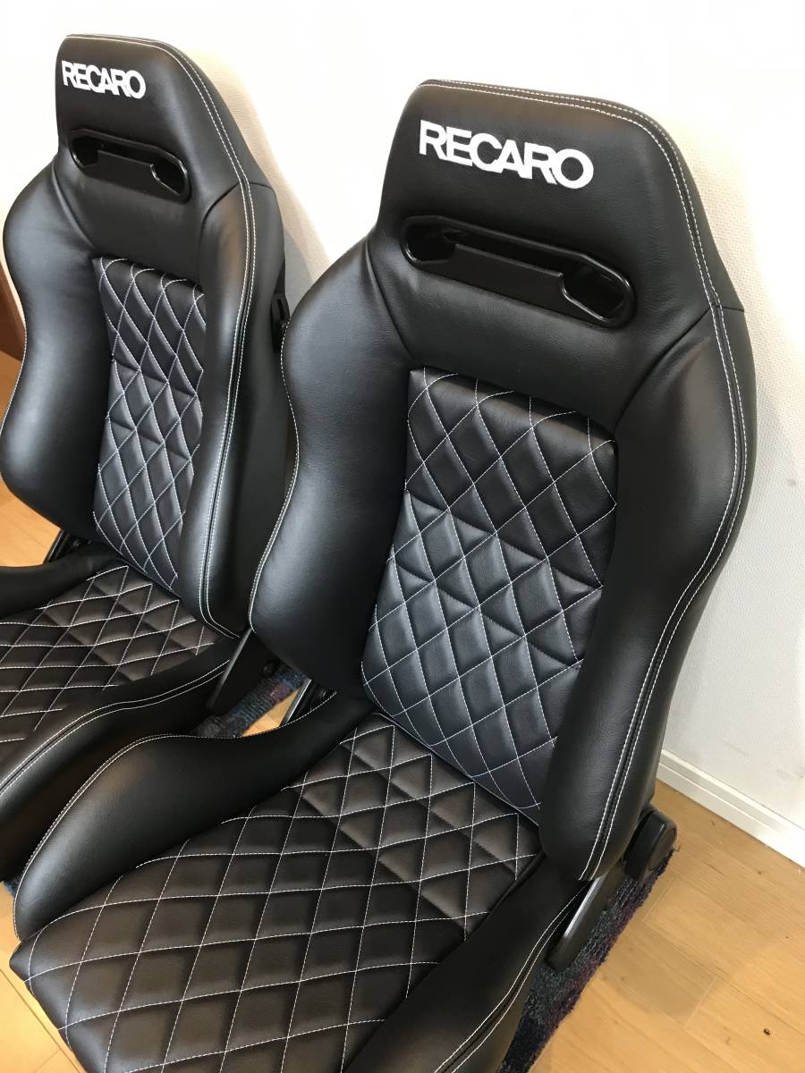 宇宙の香り レカロ RECARO 張り替え 白ステッチ | southbayplanning.com