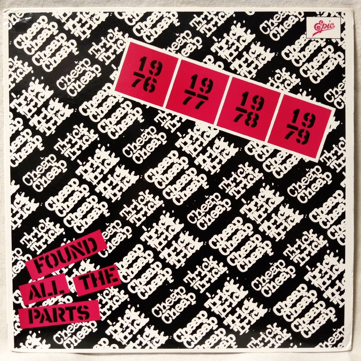 ★★CHEAP TRICK FOUND ALL THE PARTS★US盤 1980年リリース★ チープトリック アナログ盤 [1069TPR_画像1