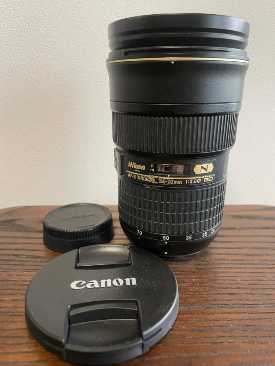 極美品☆ Nikon AF-S NIKKOR 24-70mm 1:2.8G ED カメラ レンズ ニコン
