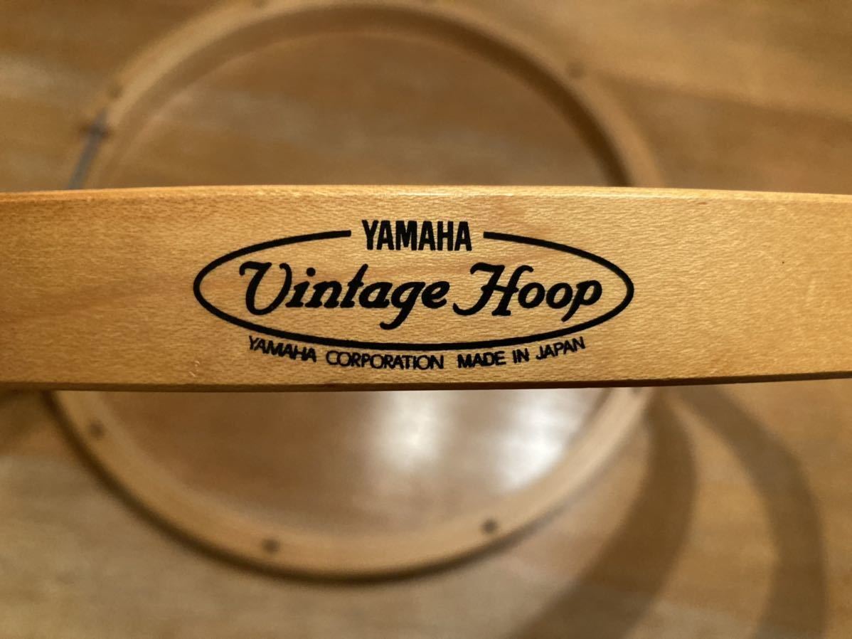 YAMAHA vintage hoop ヤマハ ヴィンテージフープ 14インチスネア用10