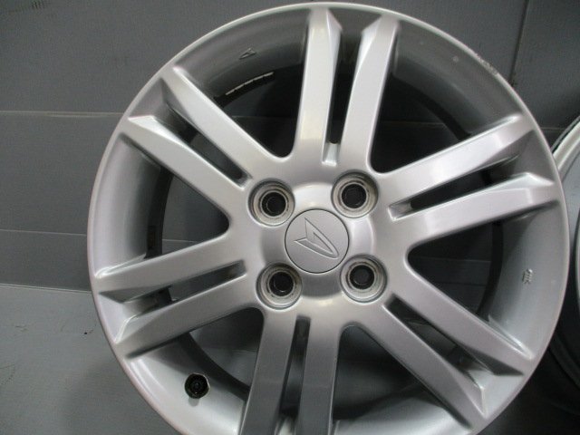 BH95* б/у колесо * Daihatsu оригинальный aluminium 4 листов цена!15×4.5 45 100-4H проект место / получение в офисе бесплатная доставка Move Tanto wake 
