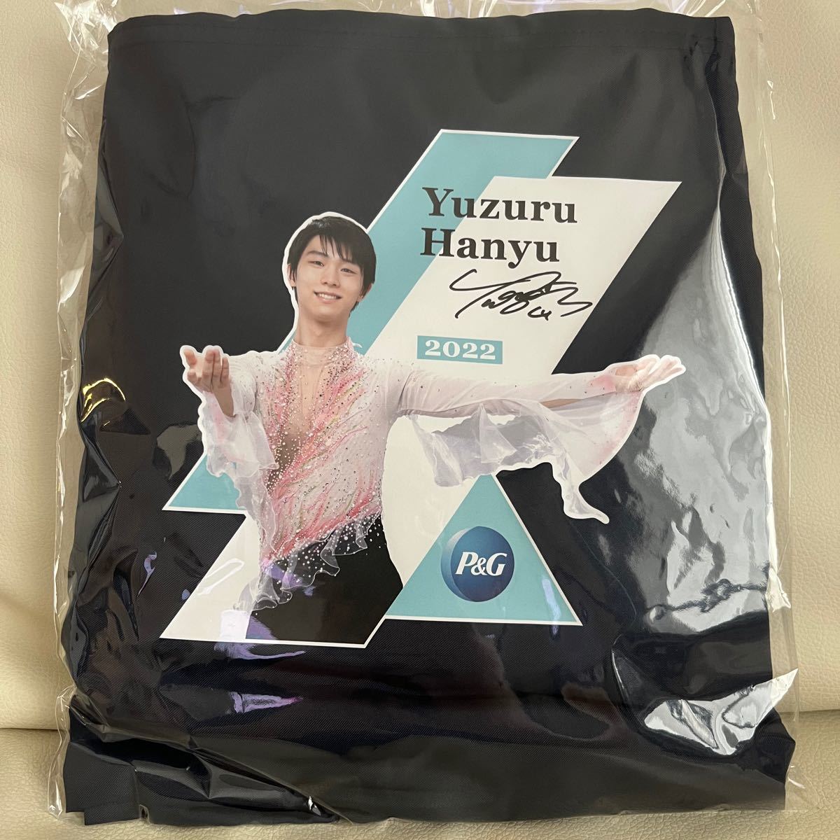 定期入れのバッグ新品未開封 羽生結弦選手 エコバッグ P&G オリジナルグッズ 非売品